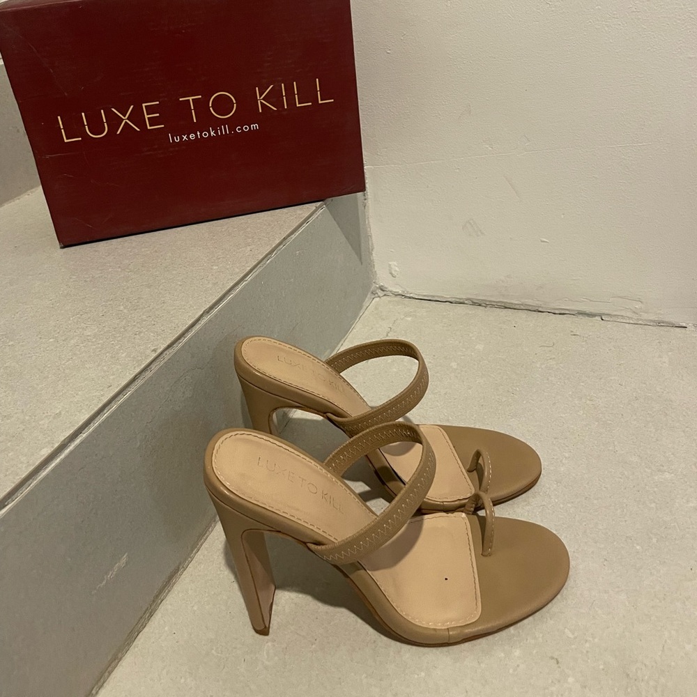 Luxe to kills heels size 6